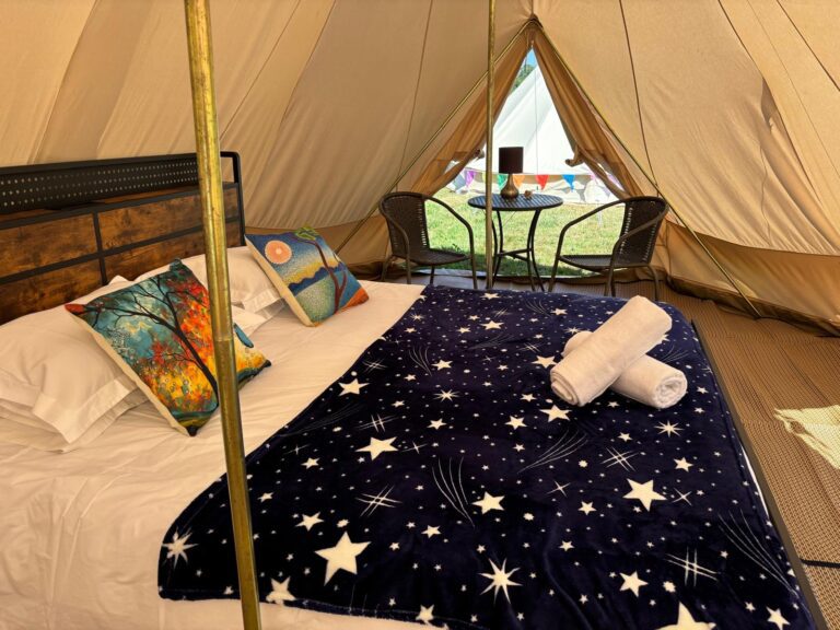 Luxury Emperor Bell Tent at Starlight Glamping